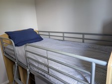 Cabin Bed Mid Sleeper (Beech/Grey)