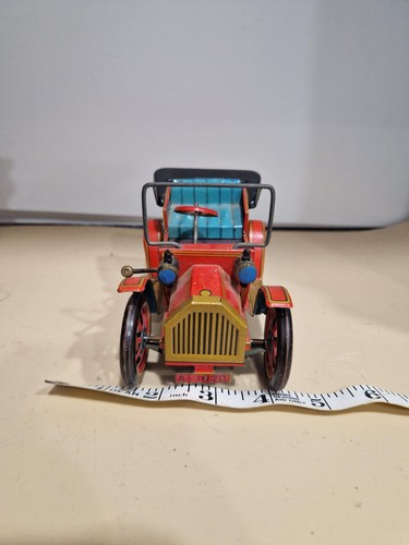 Vintage lever action tin toy - action,
