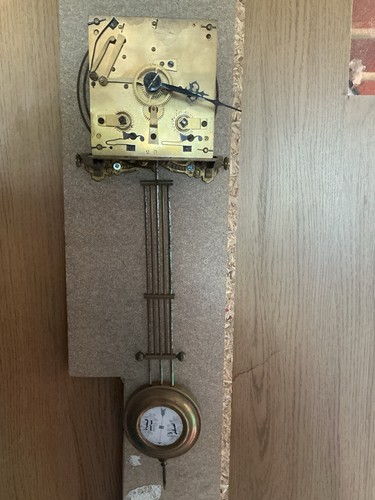 Vienna regulator movement with - regulator,