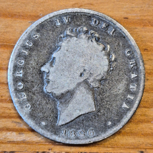 1826 king george - george, shilling