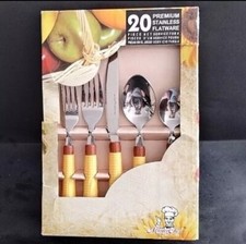 Vintage Corn On The Cob Handles Stainless Steel Flatware Master Chef