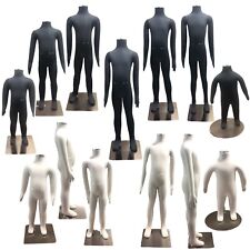 Kids Child Bendy Dummy Mannequins Flexible Movable Posable Soft Pinnable Dummies