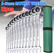 12PCS 72 Tooth Ratchet Spanner