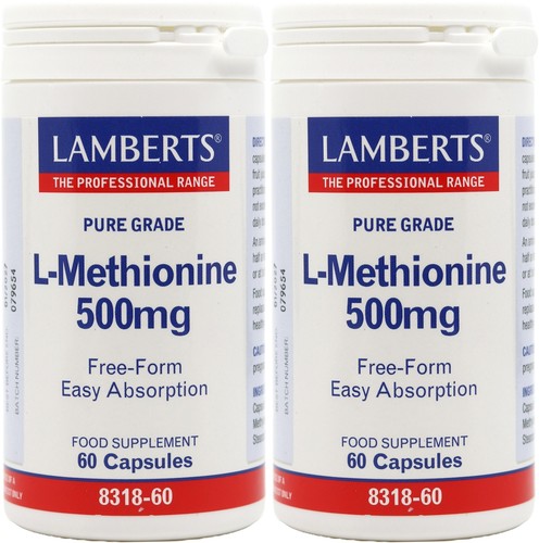Lamberts methionine 500mg 60 - 500mg,