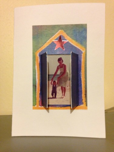 Photo frame beach hut - photo-frame,