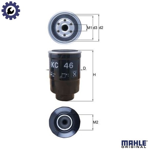 Fuel filter for - kc, 46