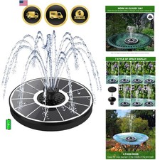 Solar Fountain Pump Garden