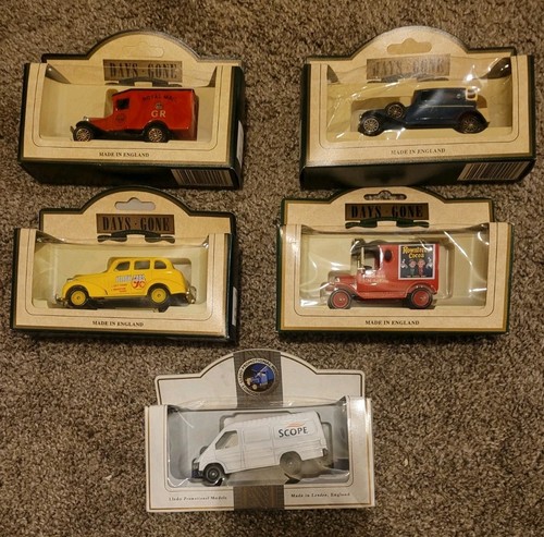 Diecast lledo vintage - 5x,