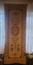 Vintage Belgian Art Gobelin Home Decor Wall Hanging Tapestry 182x70 cm