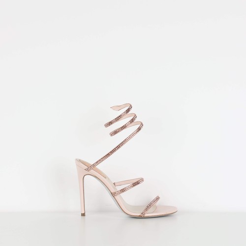 Rene caovilla pink heels - heels,