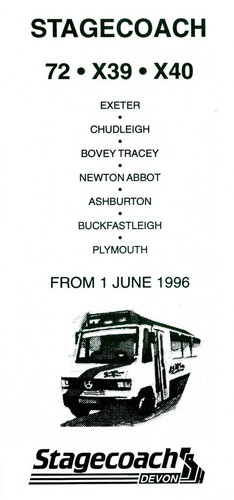 Stagecoach devon route - stagecoach,
