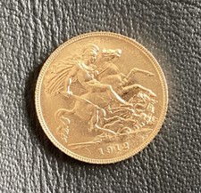 1912 George V Gold Half