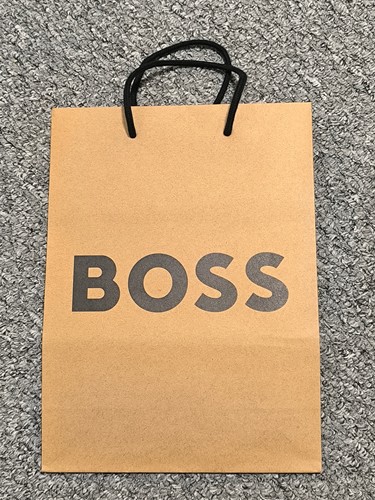 Boss empty gift bag - boss,