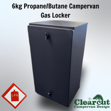 Metal Gas Box, Campervan Gas