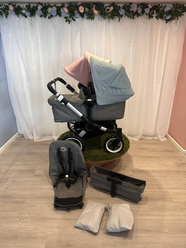 Bugaboo donkey duo silver - bugaboo, duo-silver