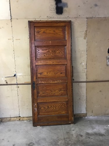 Mar287 antique oak raise panel - antique,