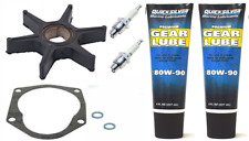 GENUINE ANNUAL SERVICE PARTS KIT 30HP MARINER Outboard Impeller Gearlube Plugs