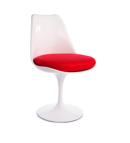 White tulip swivel saarinen - white,