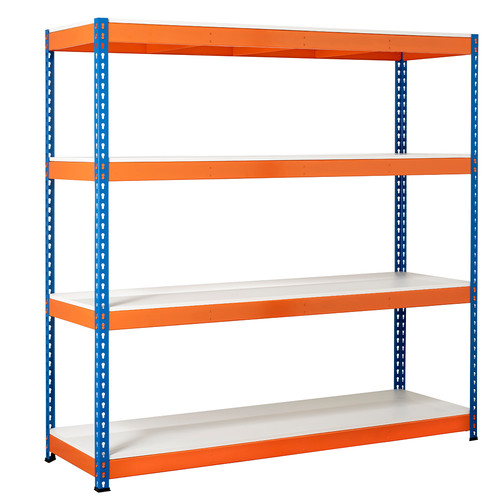 Tier steel shelving heavy - 4,