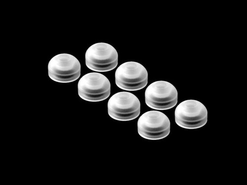 Clear large earbuds - clear, eartips