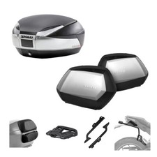 SHAD Case Kit SH48TC and SH35 3P Suitcases for Kawasaki 1000 KLZ VERSYS 2019-202