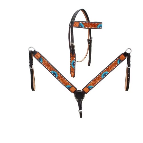 Western saddle horse - western, set