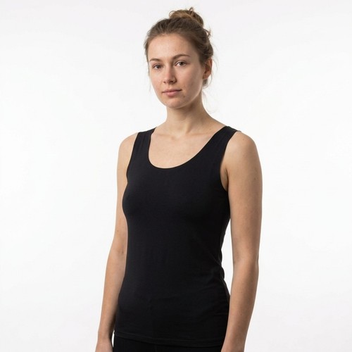 Ladies sleeveless ice silk - uk,