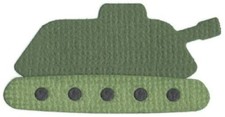 QuicKutz Military Tank