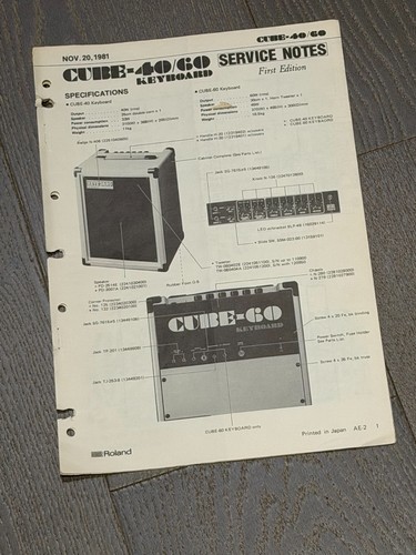 Roland original model - *,