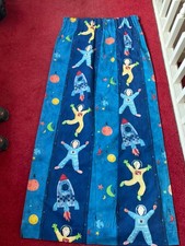Blue Space Themed Curtains