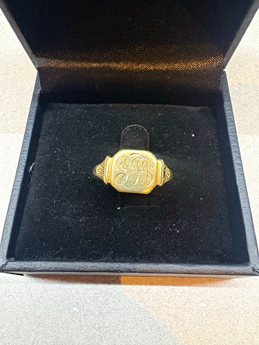 Antique yellow gold 375 - 375, 3g