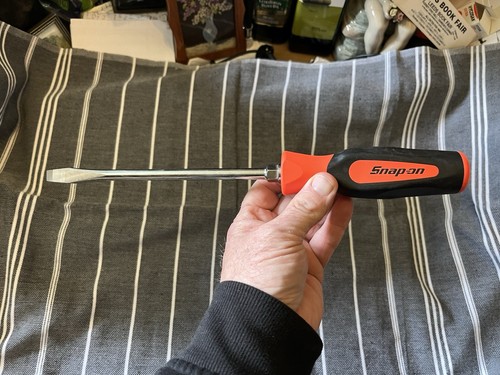 Snap screwdriver large flat - snap, on