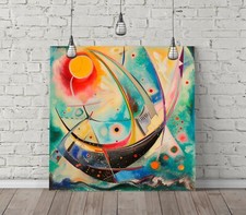Ship sea kandinsky style - kandinsky,