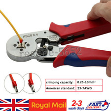 Ratchet Ferrule Crimp Pliers