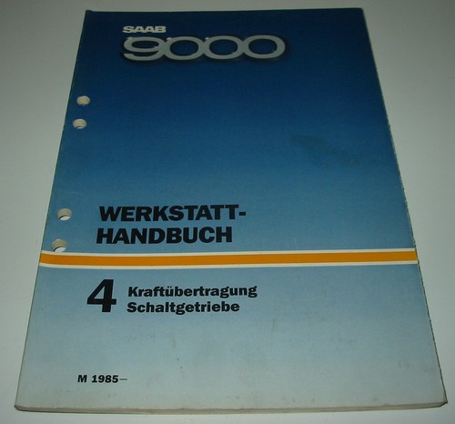 Werkstatthandbuch saab 9000 - werkstatthandbuch,