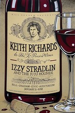 Keith Richards Concert Poster