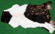 Luxury Goat hide Rug Hair on
