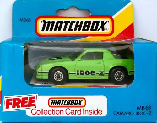 Matchbox mb68 camaro iroc - matchbox, iroc-z28