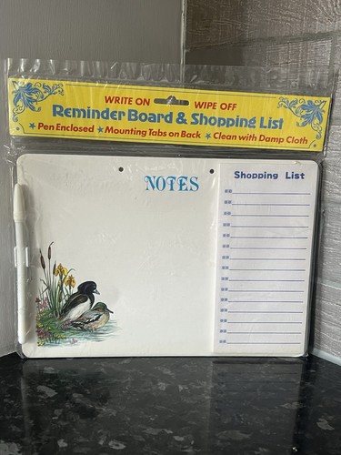 Vintage duck write wipe off - write,