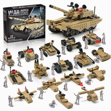 Army Tank Toy Building Blocks