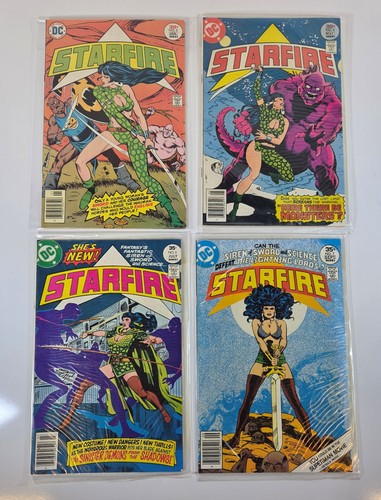 Lot starfire comics - lot, dc