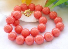 Natural 12mm south sea coral - natural,