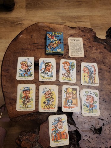 Vintage west snap card - west,