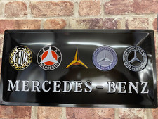 Mercedes Benz Logo's Embossed