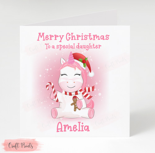 Personalised pink unicorn - pink,