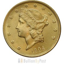Best Value American Gold Double Eagle $20 Bullion 1849 - 1933