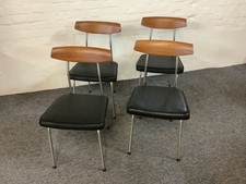 Set of four Stag S Range Dining Chairs. Designed by John & Sylvia Reid 1960s.
