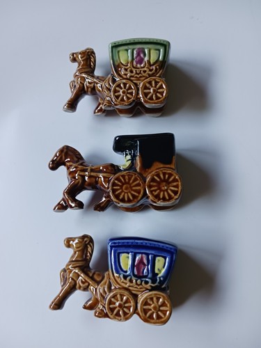 Set vintage mini horse - of,