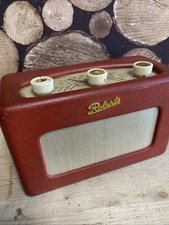 Roberts R200 Vintage Transistor Radio Red 