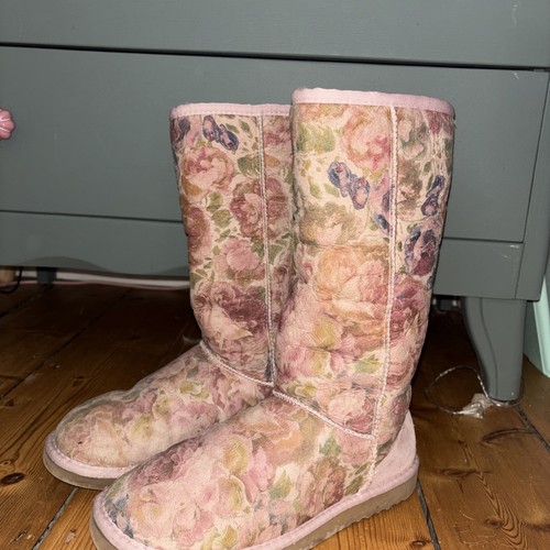 Ugg boots romantic flower - boots,